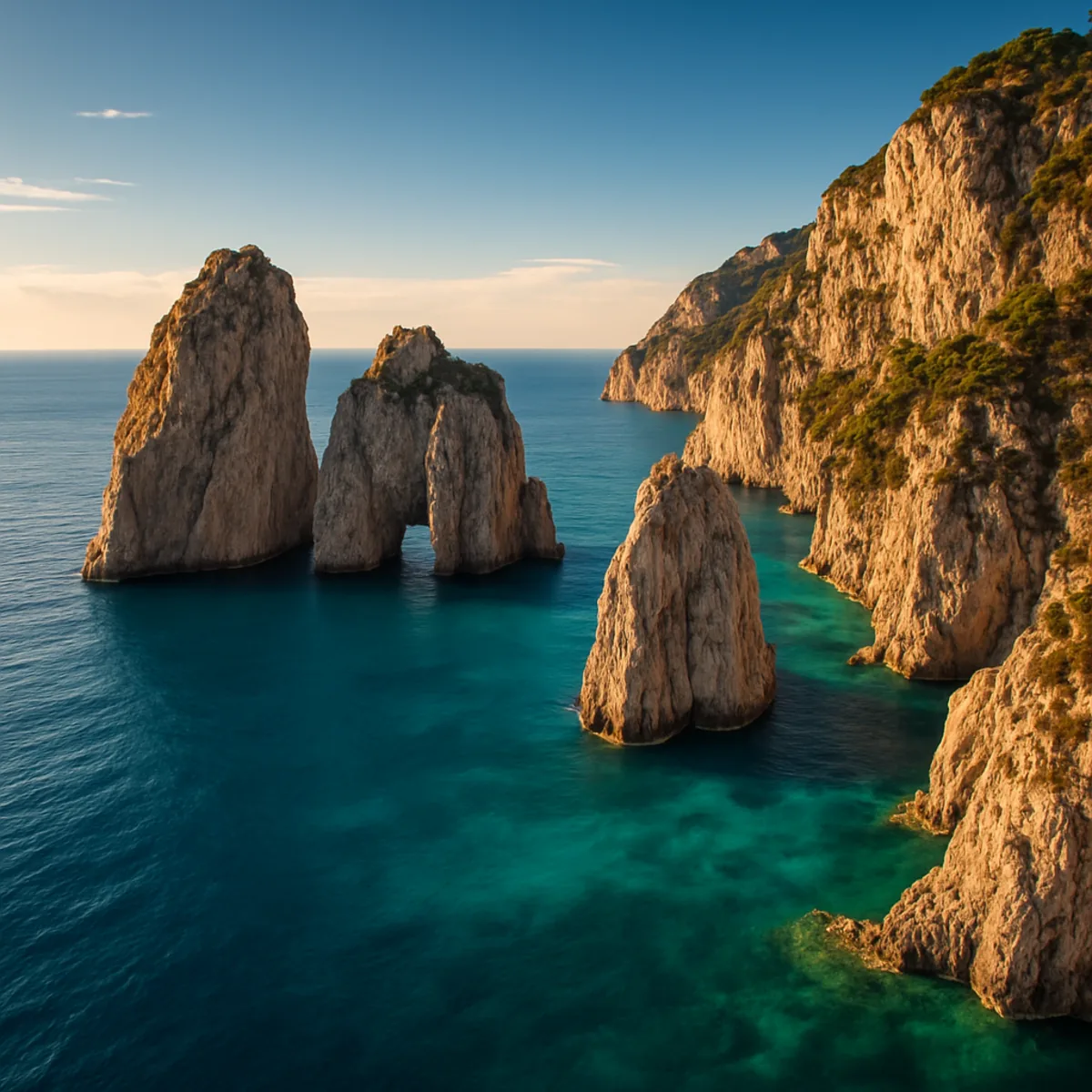 Il giro di Capri dal mare: Faraglioni, grotte e calette